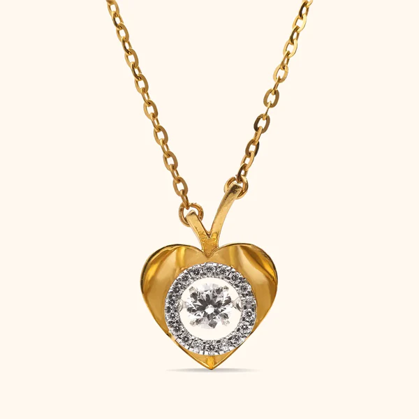 Stunning New gold hallmark pendent