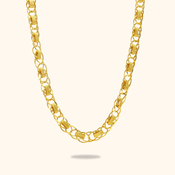 stunning new golden chain for men