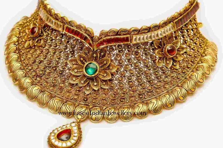 gold jewellery set